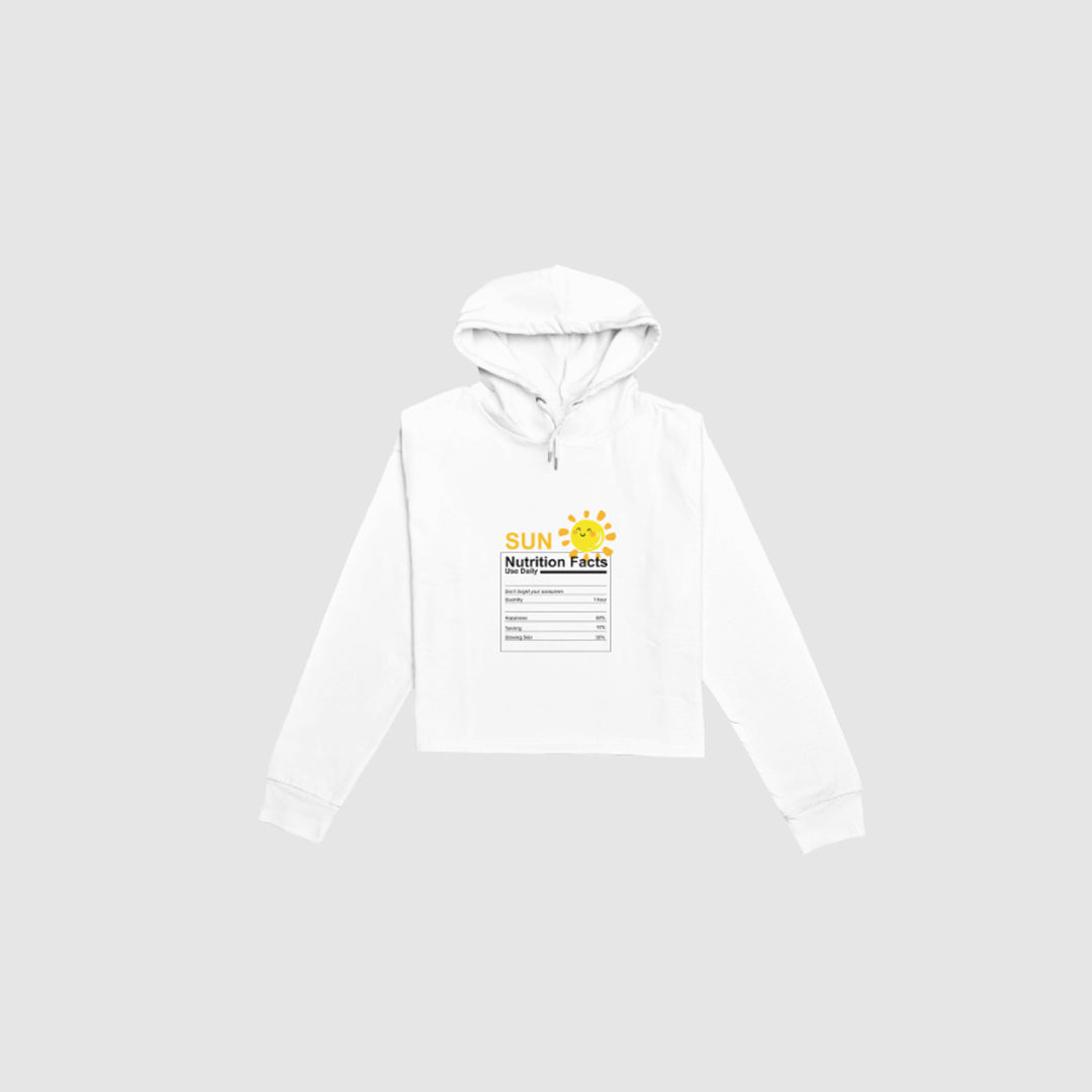 Kaizzen Female Crop Hoodie Sun