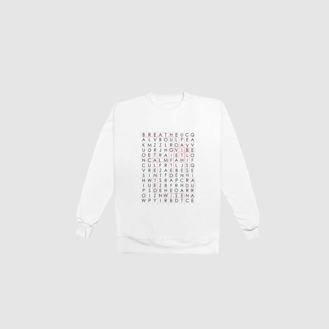 Kaizzen Unisex Sweatshirt Word-puzzle