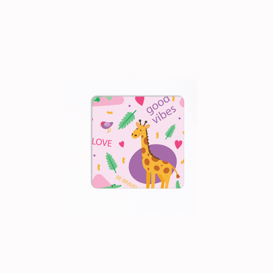 Kaizzen Coaster Square (Pack of 4) Good Vibes